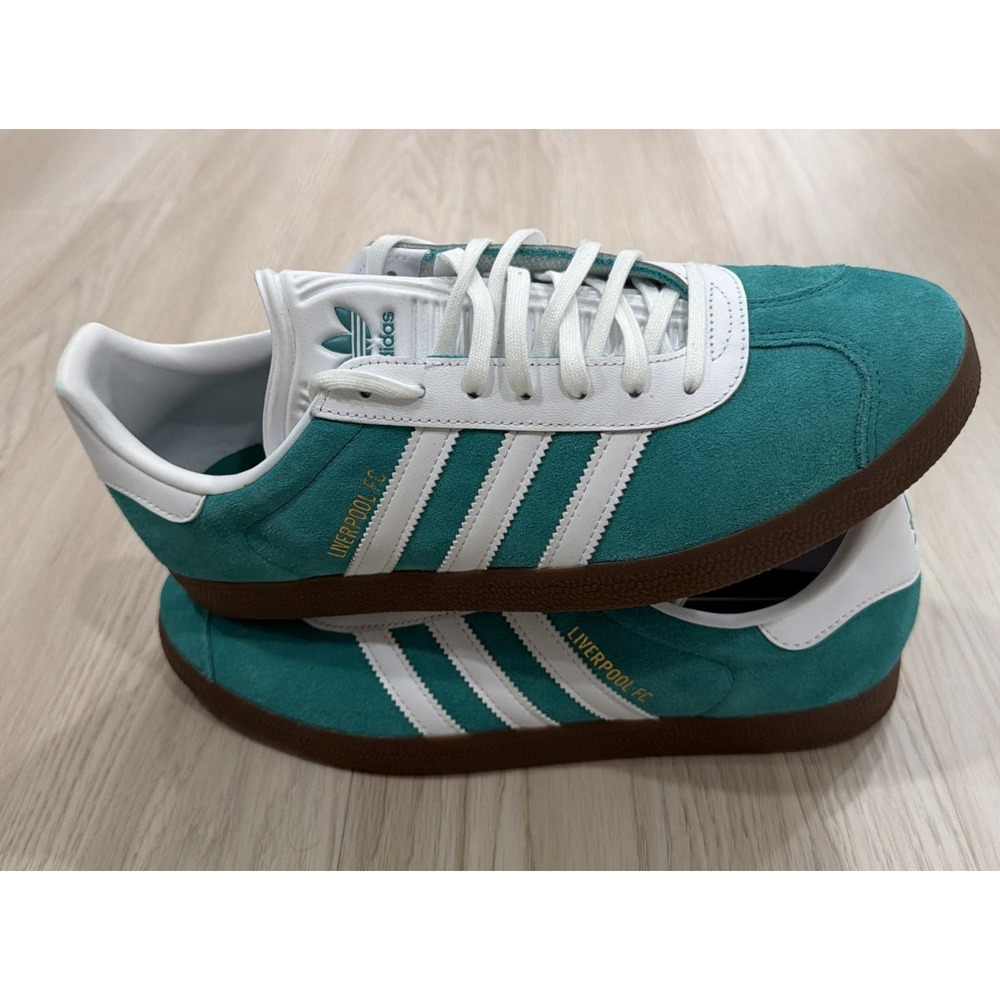 adidas Liverpool FC x Gazelle Third Kit JR4159 Size 11 BRAND NEW DS - Picture 2 of 11